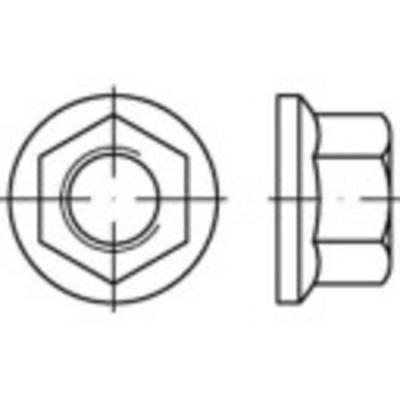 TOOLCRAFT 147242 Borgmoer met flens M18 DIN 74361 Staal 100 stuk(s)
