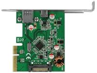 DeLOCK 90299 interfacekaart/-adapter Intern USB 3.1 + USB-C - thumbnail