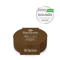 Spaas Glow Geurkaars 4-wiek 20u - Warm Wonder - thumbnail