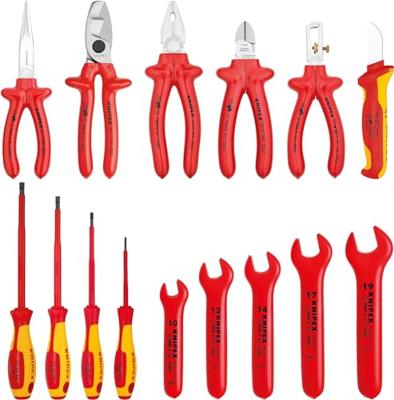 Knipex Gereedschaproltas 15-delig VDE - 98 99 13 - 989913