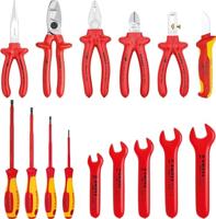 Knipex Gereedschaproltas 15-delig VDE - 98 99 13 - 989913 - thumbnail
