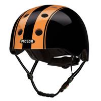 Melon helm urban active double orange black glossy m-l - thumbnail