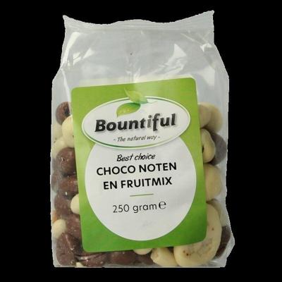 Bountiful Choco noten fruitmix 250 Gram