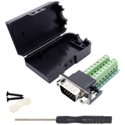 Quadrios 2010C254 VGA-connector Stekker, recht Aantal polen: 15 Zwart 1 set(s)