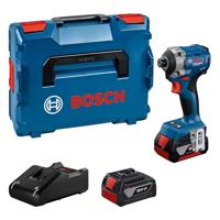 Bosch Blauw gdr 18v-215 accu slagschroevendraaier | inclusief 2x gba 18v 4,0 ah & lader gal 18v-40 - 06019n2002 - thumbnail