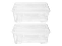 W5 Opbergboxen met deksel (2-delige set) - thumbnail