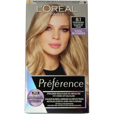 L&apos;Oréal Paris Preference 8.1 Cool Blondes