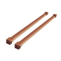 Wiesbaden Slim stabilisatiestangset 120 cm, koper - thumbnail