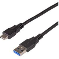 Akyga AK-USB-15 USB C 3.1 stekker snelle kabel sync datakabel oplaadkabel 1 m - thumbnail