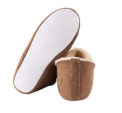 Shepherd Pantoffels Lina 6202052 Bruin-37 maat 37