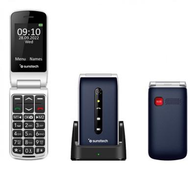 Mobiele Telefoon Sunstech CELT18BL Blauw 2,4" Mobiele Telefoon Sunstech CELT18BL Blauw 2,4"