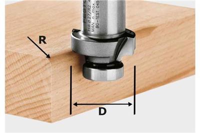 Festool Accessoires hw r3-ofk 500 afrondfrees hw | 490093