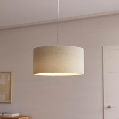 Kave Home Lampenkap 'Nazli' Linnen, ø50cm, kleur Beige