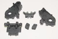 Gear Case+Shock Tower+ shock retainers (YEL17031) - thumbnail