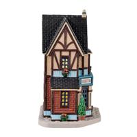 Lemax hendron & partners barristers verlicht kersthuisje Caddington Village 2024 - thumbnail