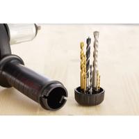 BLACK + DECKER BEH850-QS Boorhamer met snoer - 850W - 54.400 cps/min - Dieptegeleider - Zijhandgreep - thumbnail