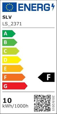 SLV Q-LINE ® 1000927 LED-hanglamp LED vast ingebouwd 14.1 W Zwart - thumbnail