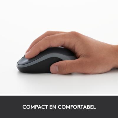Logitech M185 Rood Draadloze Muis Logitech M185 Rood Draadloze Muis