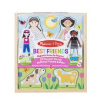 Melissa & Doug - Best Friends Magnetic Dress-Up Play Set (19314) - thumbnail