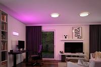 Paulmann 71018 P Atria Shine 12W RGBW 293mm chr mt Ks LED-plafondlamp LED 12 W Chroom (mat) - thumbnail