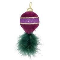HAPPY PET GEMSTONE FOREST KERSTORNAMENT MET CATNIP - thumbnail