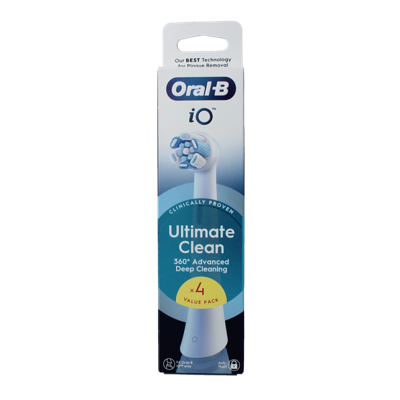 Oral B Opzetborstels ultimate clean 4 Stuks