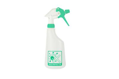 Sprayflacon compleet 600ml desinfectie | 12 stuks