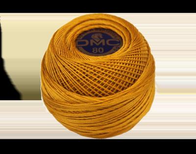 DMC Dentelles 783 goud - Haakgaren / Breigaren