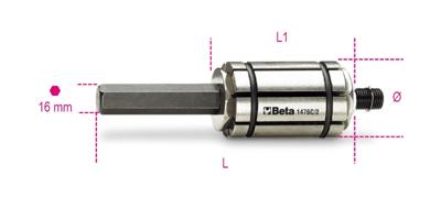 Beta Optrompgereedschap voor uitlaatpijp 1476C/1 - 014760101