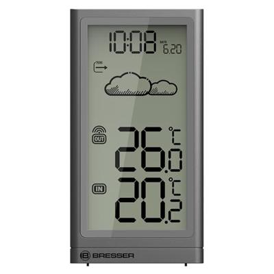 BRESSER Meteo Temp weerstation (athrazit)