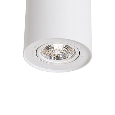 QAZQA Moderne plafondspot wit draai- en kantelbaar AR70 - Rondoo Up