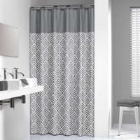 Douchegordijn Sealskin Angoli Polyester 180x200 Grijs - thumbnail