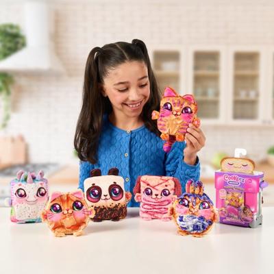 Moose Toys Cookeez makery toasty treatz - maak een verrassings pluchen dier