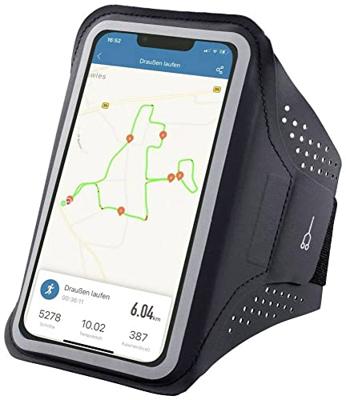 Hama Sportarmband Finest Sports Voor Smartphones Maat XXL Antraciet