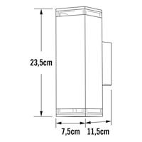 Konstsmide Pollux 407-250 Buitenlamp (wand) LED GU10 14 W Wit - thumbnail