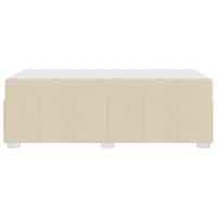 Bedframe Crème 80 x 200 cm Stof - thumbnail