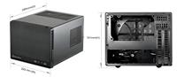 SilverStone SG13B-Q mini tower behuizing - thumbnail
