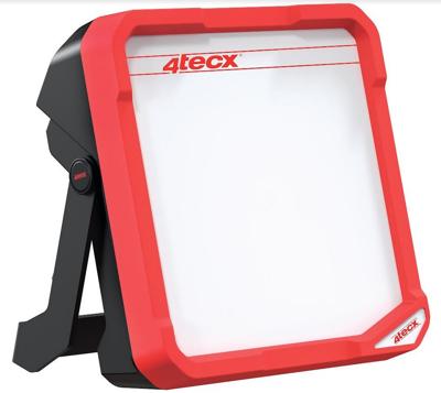 4tecx Bouwlamp LED klasse 1 40W 6000 lumen inclusief 2 schuko