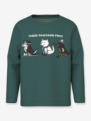 T-shirt met lange mouwen NMMVUX jongen NAME IT dennen