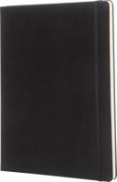 Notitieboek Moleskine XL 190x250mm lijn hard cover zwart - thumbnail