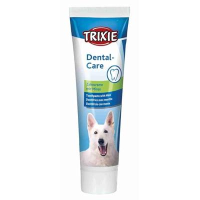 Trixie Tandpasta voor de hond 3 x Mint - thumbnail