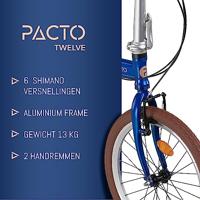 Pacto Twelve 20 inch Vouwfiets 6v - thumbnail