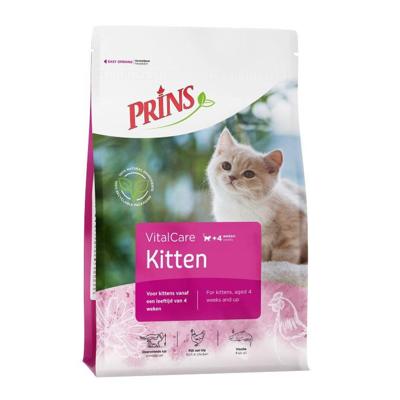 VitalCare Volledige krokante brokvoeding kat Kitten 0,4Kg Prins - Prins VitalCare Volledige krokante brokvoeding kat Kitten 0,4Kg Prins - Prins