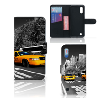 Samsung Galaxy M10 | Flip Cover | New York Taxi - thumbnail