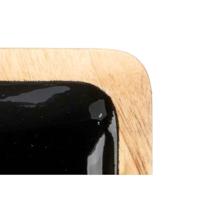 Dienblad met Vakjes GiftDecor MALI-941 B Zwart 46 x 3 x 17 cm (6 Stuks) - thumbnail
