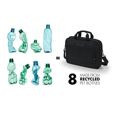 Dicota Eco Top Traveller BASE notebooktas 35,8 cm (14.1 ) Tas met bovensluiting Zwart