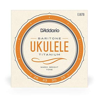 D&apos;Addario EJ87B Pro Arte Titanium snarenset voor bariton ukelele