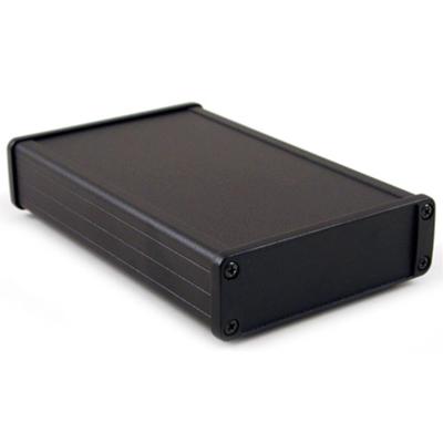 Hammond Electronics 1457L1601BK Universele behuizing 160 x 104 x 32 Aluminium Zwart 1 stuk(s)
