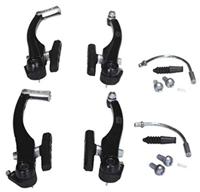 VWP v-brake set xl zwart 130mm - thumbnail