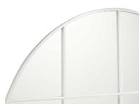 Wandspiegel Cirkelvormig Metaal Wit (100 x 2,5 x 100 cm) - thumbnail